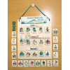 Tableau de Motivation Enfant Extra Large - Récompenses et Tâches Personnalisables