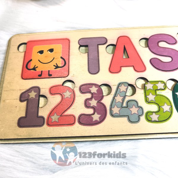 Apprentissage des chiffres pour enfant en bas âge