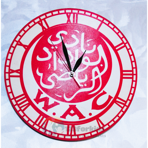 Design rouge et blanc de l'équipe Wydad pour les fans