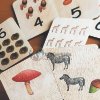Puzzle personnalisé en bois, Montessori pour apprendre les chiffres, cadeau original pour bébé au Maroc.