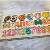 Puzzle Montessori sécurisé pour enfants