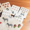 Puzzle Montessori en bois pour apprendre les nombres, jeu éducatif pour enfant au Maroc, idéal à offrir.