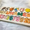 Puzzle en bois non toxique fabriqué au Maroc