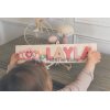 Puzzle prénom personnalisé Montessori pour bébé, idée cadeau pour premier Noël, fabriqué à la main au Maroc avec bois naturel