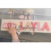 Puzzle prénom personnalisé Montessori pour bébé en bois, cadeau de naissance ou 1er anniversaire, idéal pour enfants au Maroc